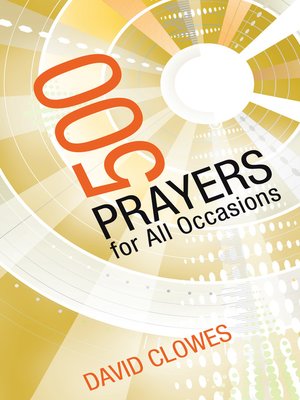 cover image of 500 Prayers for All Occasions